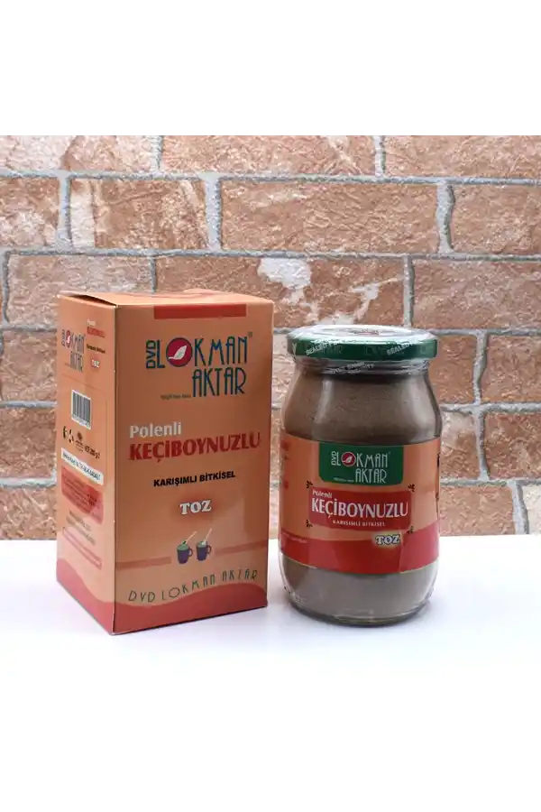 Polenli Keçiboynuzlu Karışımlı Toz 130g, Lokman Aktar