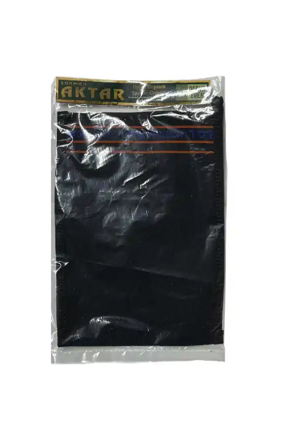 Kese Siyah %100 Floş (El geçmeli) 450 GSM (18,5 * 26cm),1 Adet Derya Eren