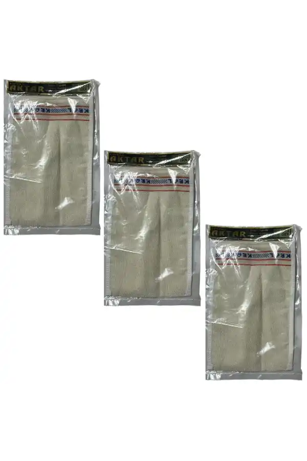 Kese %100 Floş (El geçmeli) 450 GSM (18,5 * 26cm),3 Adet, Derya Eren