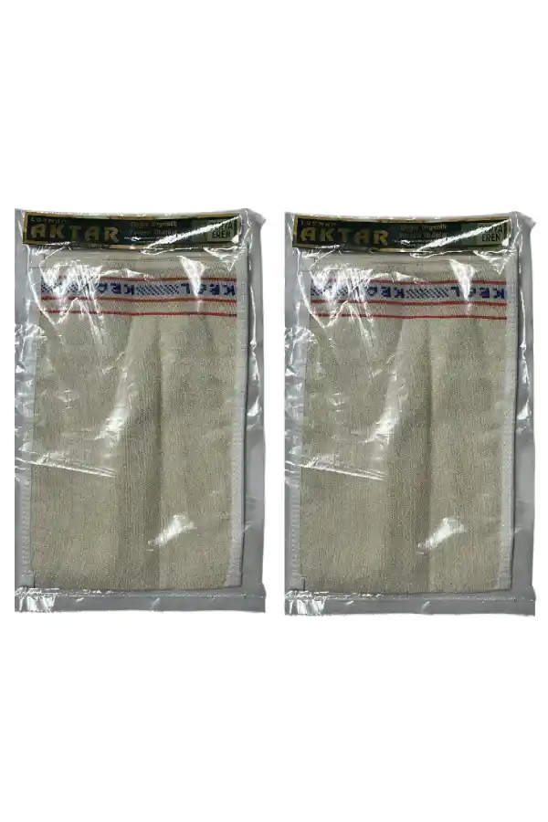 Kese %100 Floş (El geçmeli) 450 GSM (18,5 * 26cm),2 Adet, Derya Eren