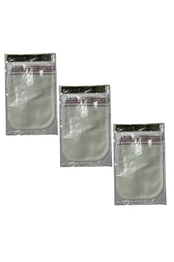 Kese %50 Floş (El geçmeli) 270 GSM (18 * 24,5cm),3 Adet, Derya Eren