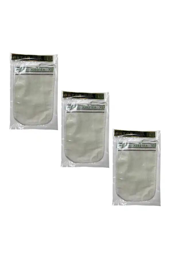 Kese %70 Floş (El geçmeli) 300 GSM (17 * 25cm),3 Adet, Derya Eren