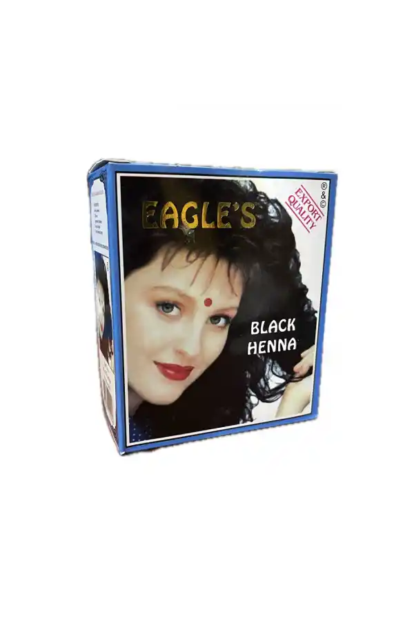 Siyah Hint Kınası EAGLES 6lı Paket