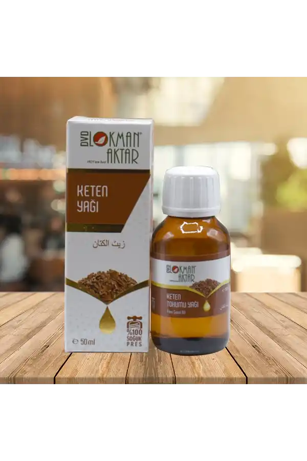 Keten Tohumu Yağı 50 Cc 1Adet, Lokman Aktar