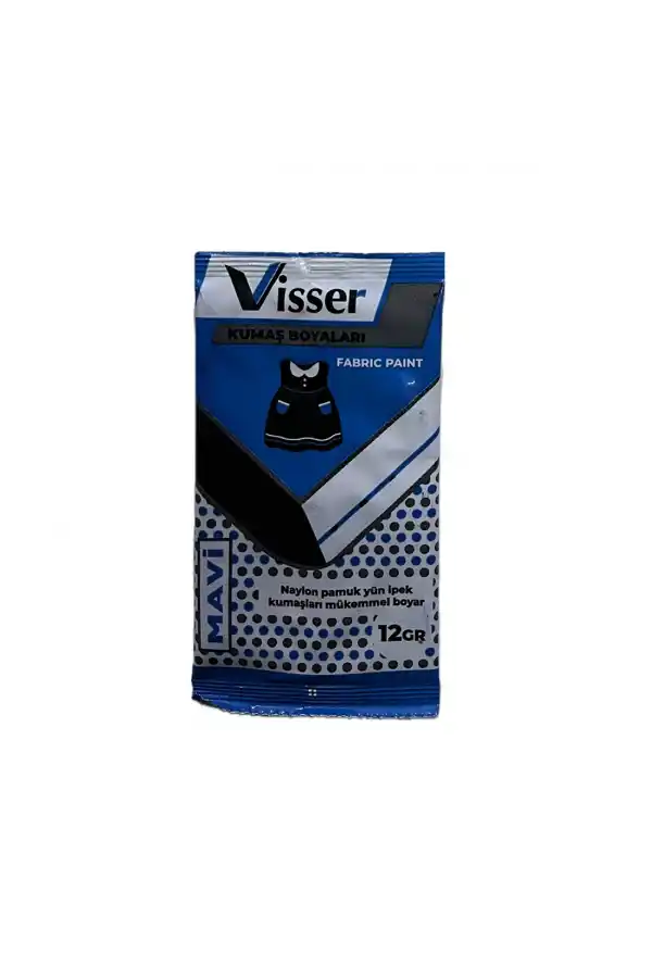 Mavi Kumaş Boyası Visser 12gr