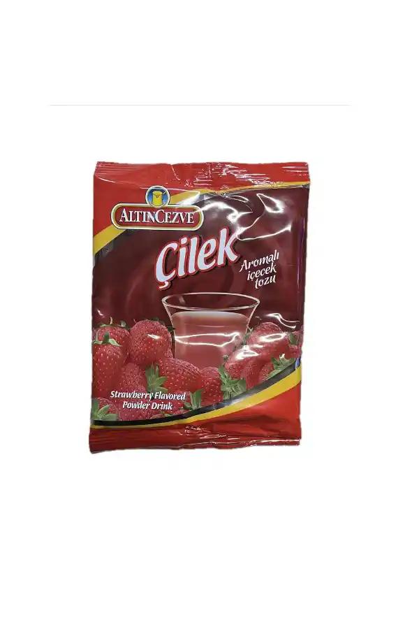 Çilek Aromalı İçecek Tozu 250 gr