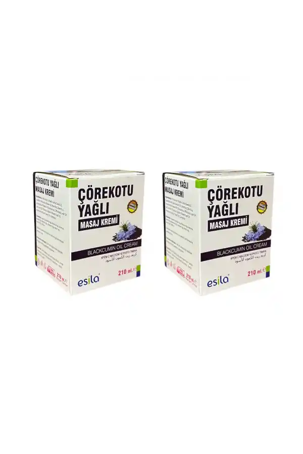 Çörekotu Yağı masaj Kremi 210 ml, Esila