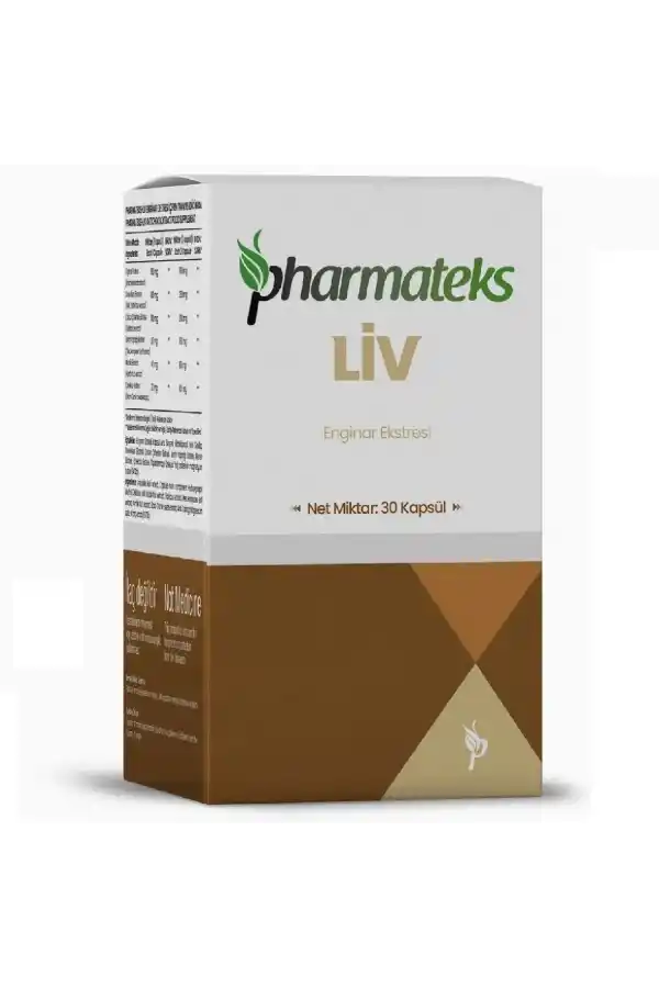 Liv Enginar Ekstresi İçeren 30 Kapsül, Pharmateks
