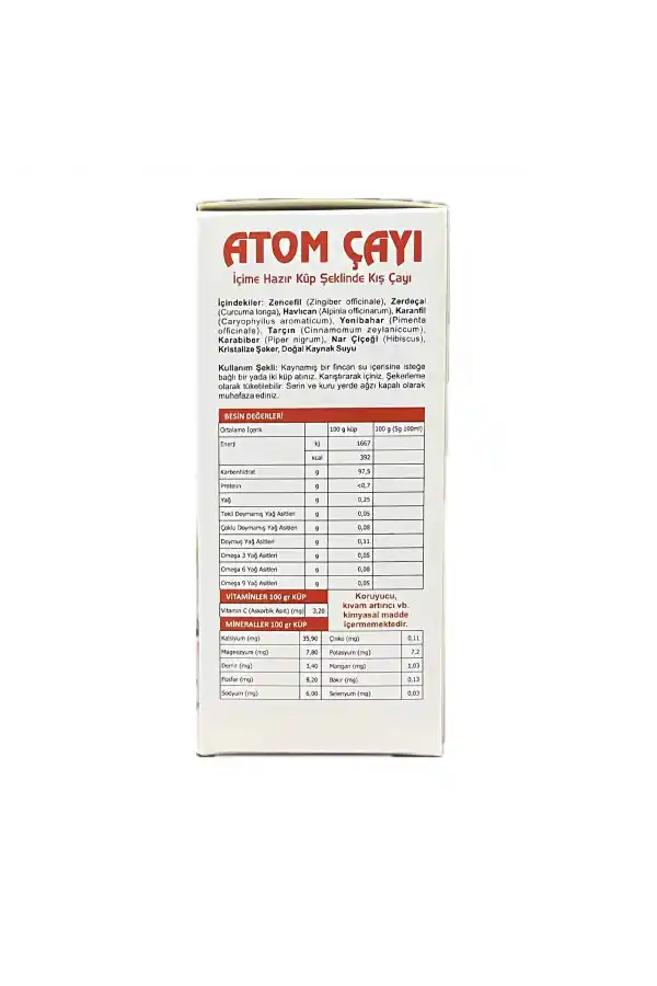 Atom Kış Çayı 3 Adet x180 G, Lokman Aktar
