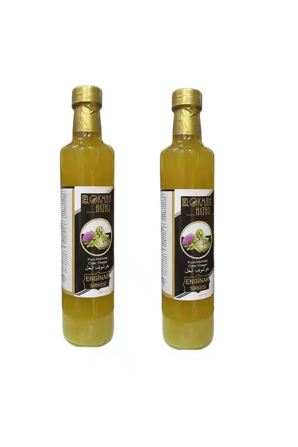 Enginar, Sirkesi, Katkısız, Doğal, Katkısız, Doğal, 2 Adet, Lokman Aktar