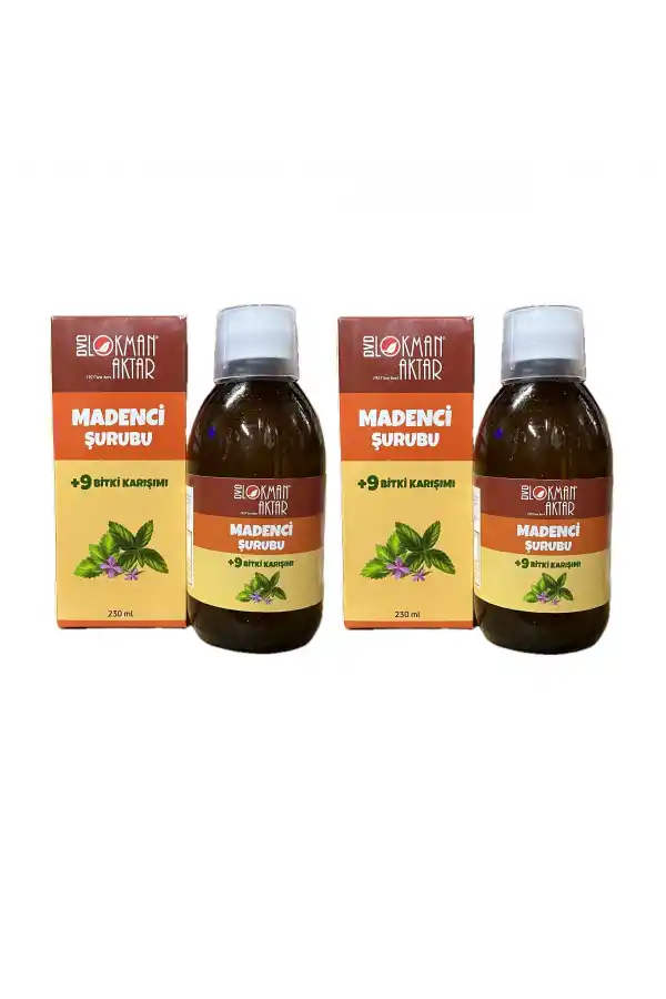 Madenci Şurubu 230 ml, Lokman Aktar 2Adet