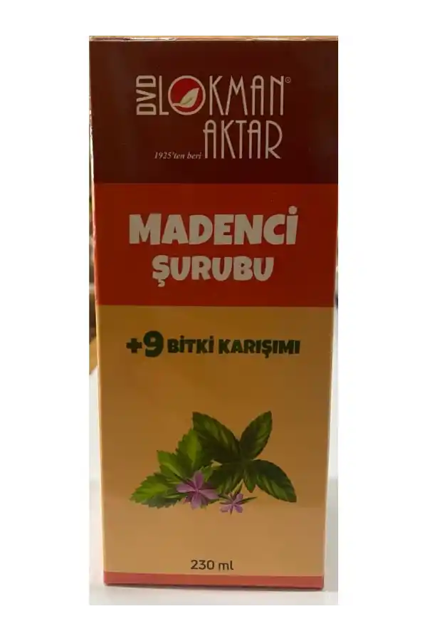 Madenci Şurubu 230 ml, Lokman Aktar 3Adet