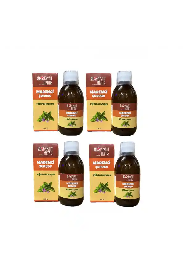 Madenci Şurubu 230 ml, Lokman Aktar 4Adet