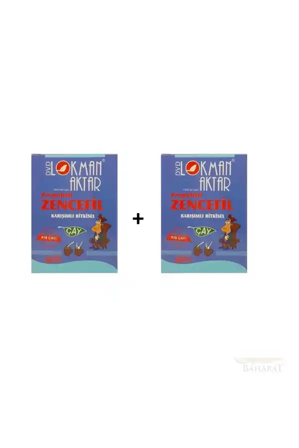 Propolisli Zencefil Karışımlı  Çay 2 x 100 Gr, Lokman Aktar