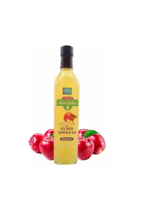 Katkısız Elma Sirkesi 500 G 3Ad, Lokman Sena Sultan
