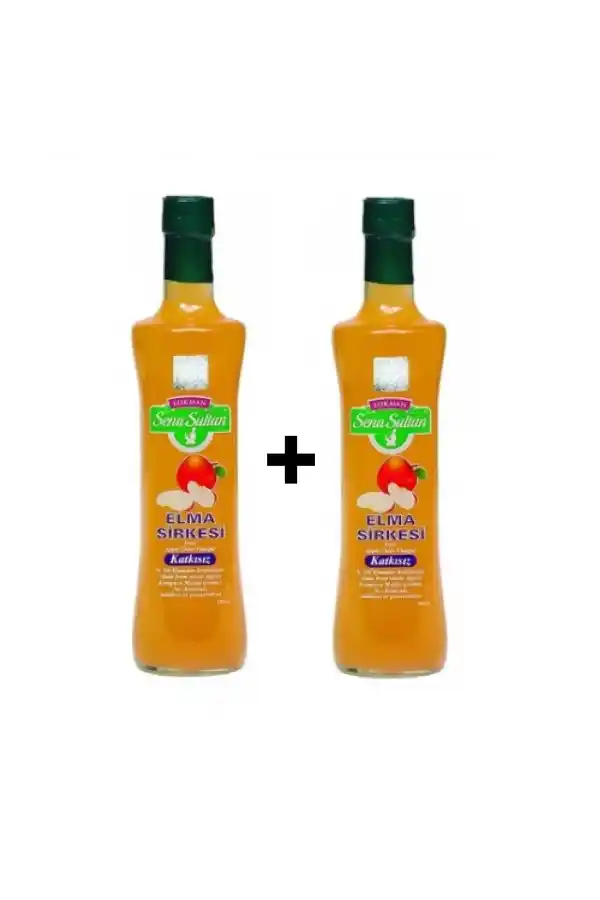 Katkısız Elma Sirkesi 500 G 2Ad, Lokman Sena Sultan