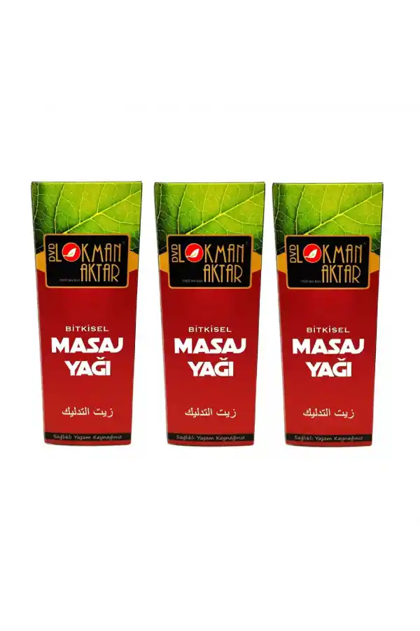 Masaj Yağı 150 ml 3Adet, Lokman Aktar