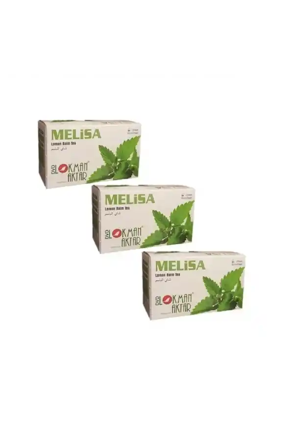 Melisa Çayı 20 Li Süzen Poşet 3Adet, DVD Lokman Aktar