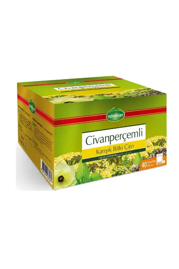 Mindivan Civan Perçemli Karışık Bitki Çayı 40 Süzen Poşet