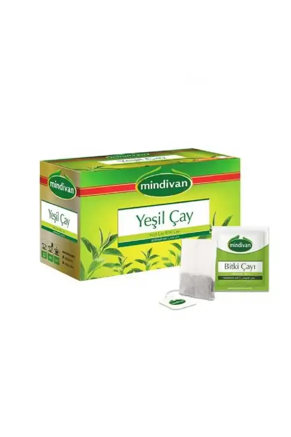 Mindivan Yeşil Çay Süzen Poşet 20li Yeşilçay