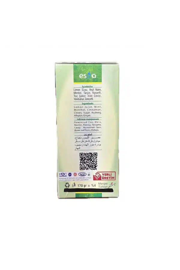 Nane Limon Küp Şeker Atom Çayı 170g 1Adet