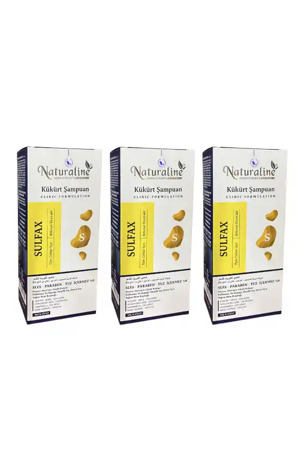 3 Adet Kükürt Saç ve Vücut Şampuanı 200 ml