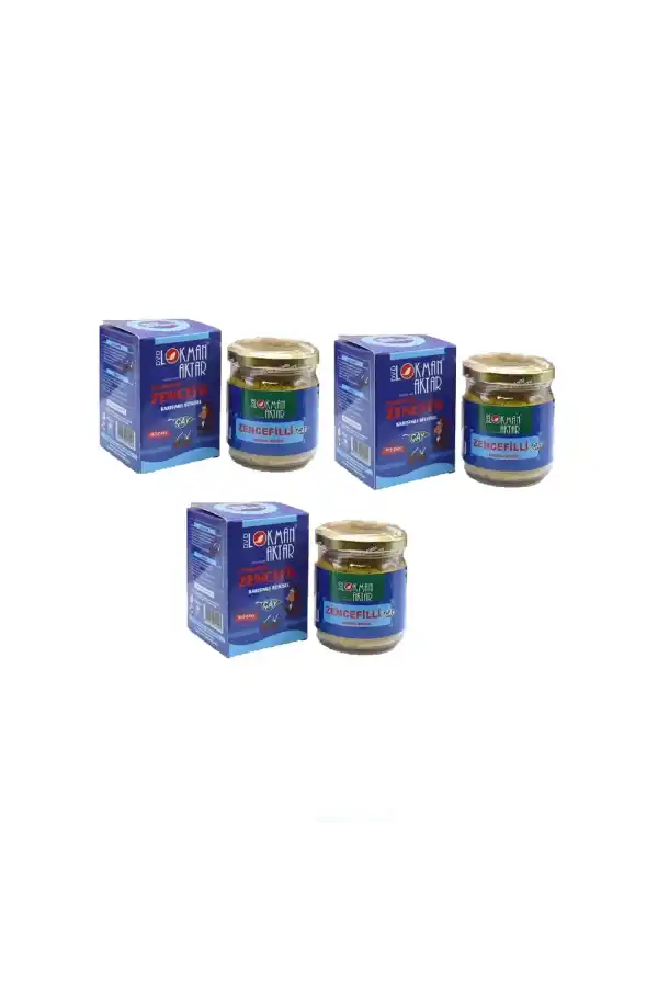 Propolisli Zencefil Karışımlı Çay 3 x 100 Gr, Lokman Aktar