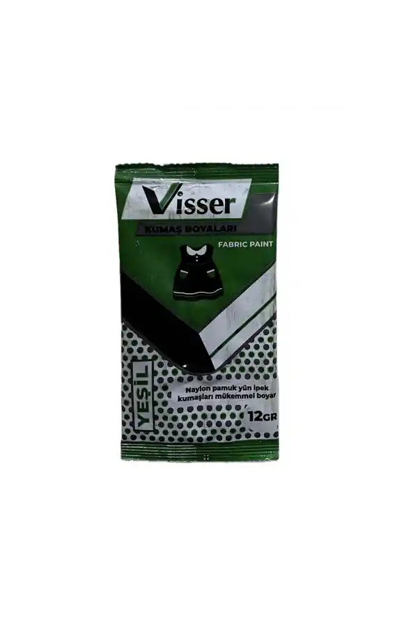 Yeşil Kumaş Boyası Visser 12gr