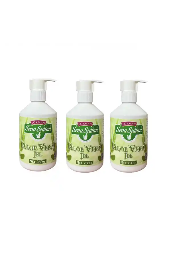 3 Adet Aloe Vera Jel 250 ml, Lokman Sena Sultan