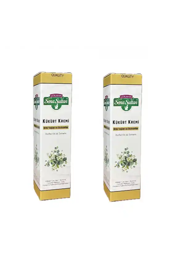 KÜKÜRT KREMİ 100 ML  2Adet, Lokman Sena Sultan