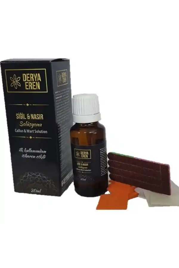 Siğil ve Nasır Solisyonu Callus & Wart 20 ml, Derya Eren
