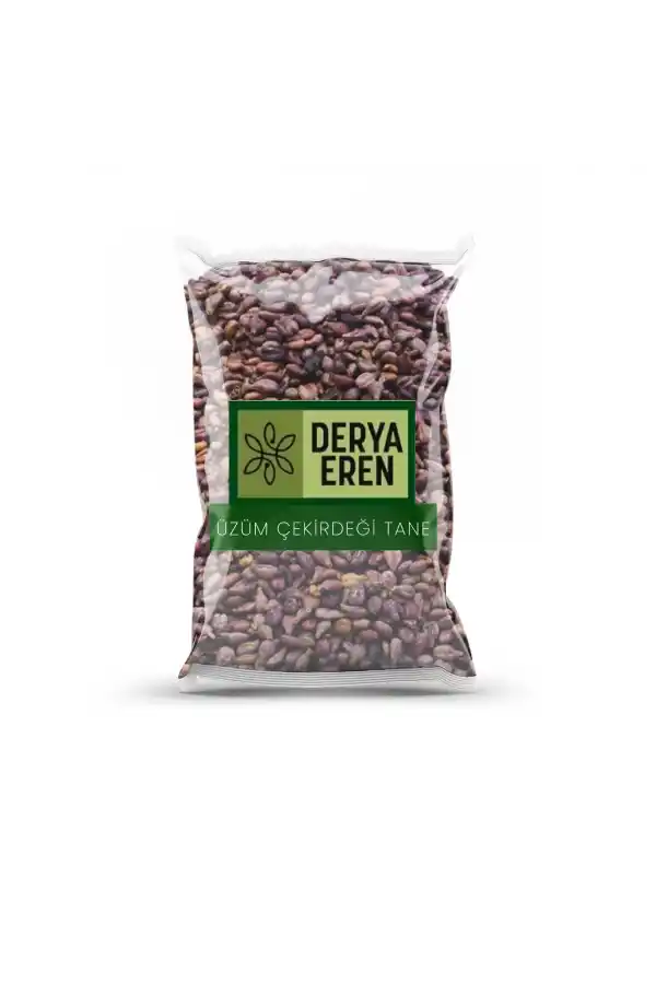 Siyah Üzüm Çekirdeği Tane 100 gr (Vitis Vinifera),Derya Eren