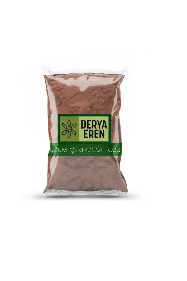 Siyah Üzüm Çekirdeği Tozu Öğütülmüş 100 gr (Vitis Vinifera),Derya Eren