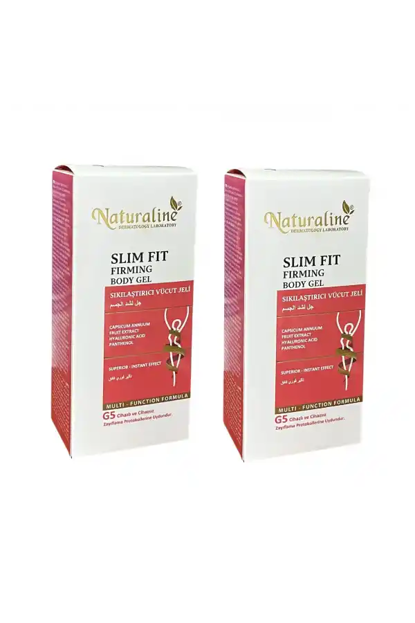 SLIM FIT 2 Adet Sıkılaştırıcı Vücut Jeli 200 ml
