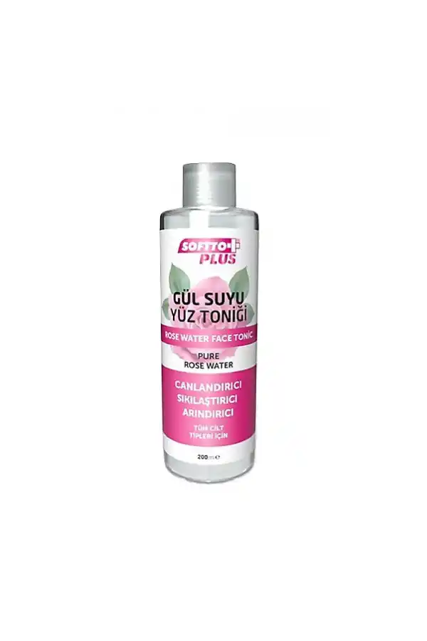 Softto Plus Gül Suyu Yüz Toniği 200 ml