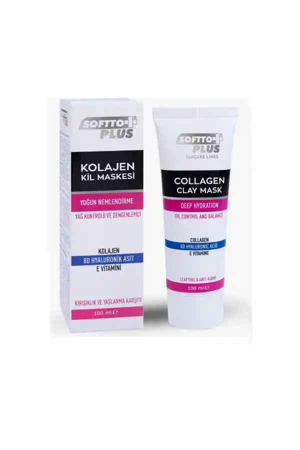 Softto Plus Kolajen Kil Maskesi 100 ml
