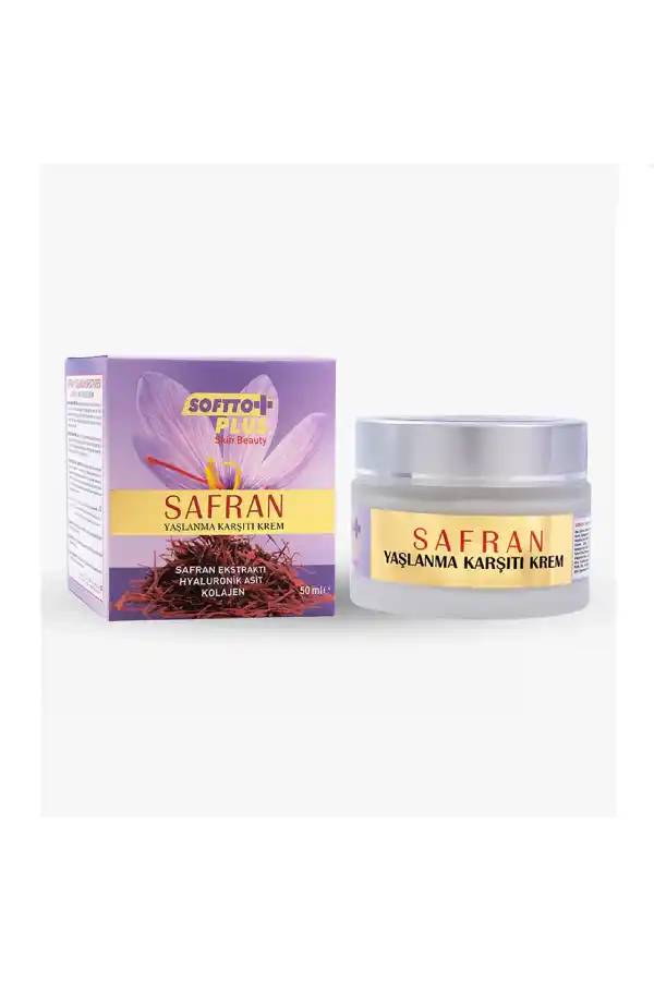 Softto Plus Safran Yaşlanma Karşıtı Krem 50ml