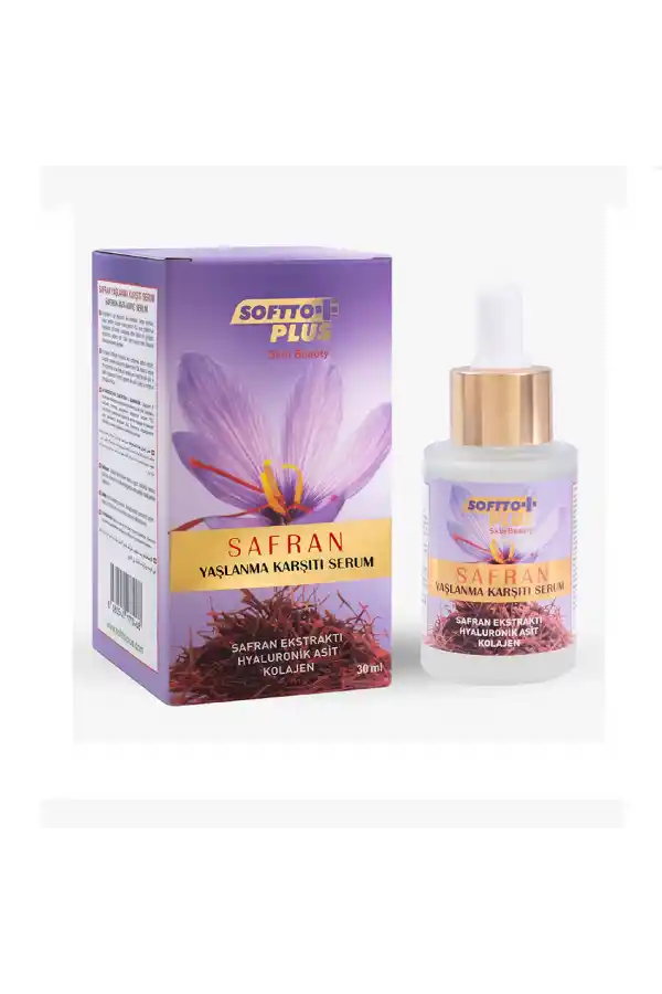 Softto Plus Safran Yaşlanma Karşıtı Serum 30ml