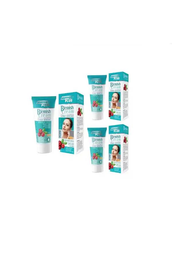 Softto Plus Sivilce Güneş Yaşlıklık Çil Leke Kremi 75ml 3 Adet