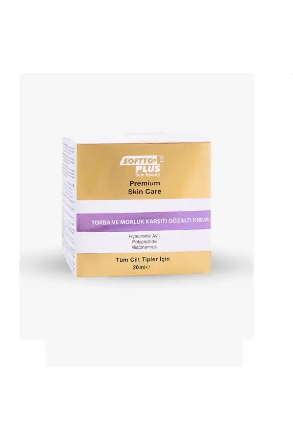 Softto Plus Torba ve Morluk Karşıtı Göz Altı Kremi 20 ML