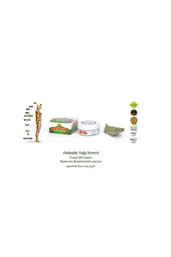 Tabib Lokman Alabalık Yağı Özlü Masaj Kremi 65ml 5Adet