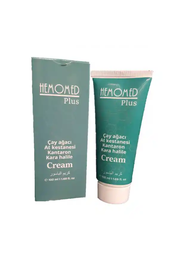 Hemomed Plus ​​​​​​​Çay Ağacı, At Kestanesi, Kantaron, Kara Halile Kremi 100 ML, Derya Eren