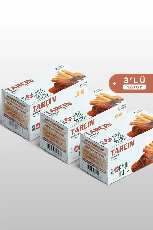 Tarçın Çayı 20 Li Süzen Poşet 3lü set, Lokman Aktar
