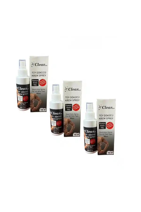 Tüy Dökücü Erkekler için Krem Man 100 ml, 3Adet