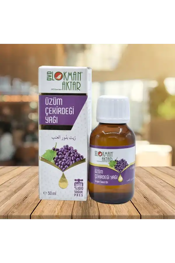 Üzüm Çekirdeği Yağı 50 Cc 1Adet, Lokman Aktar