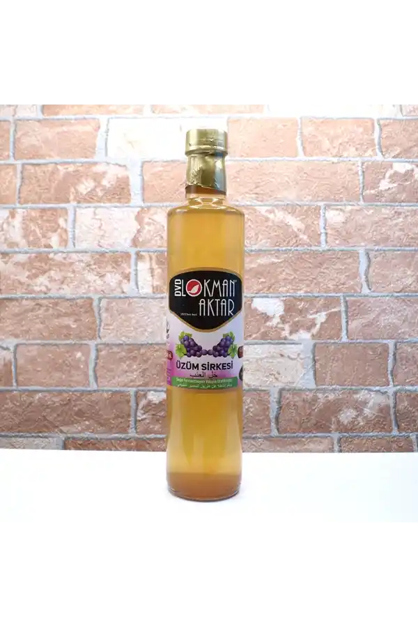 Üzüm Sirkesi, Katkısız, Doğal, 2 Adet, Lokman Aktar