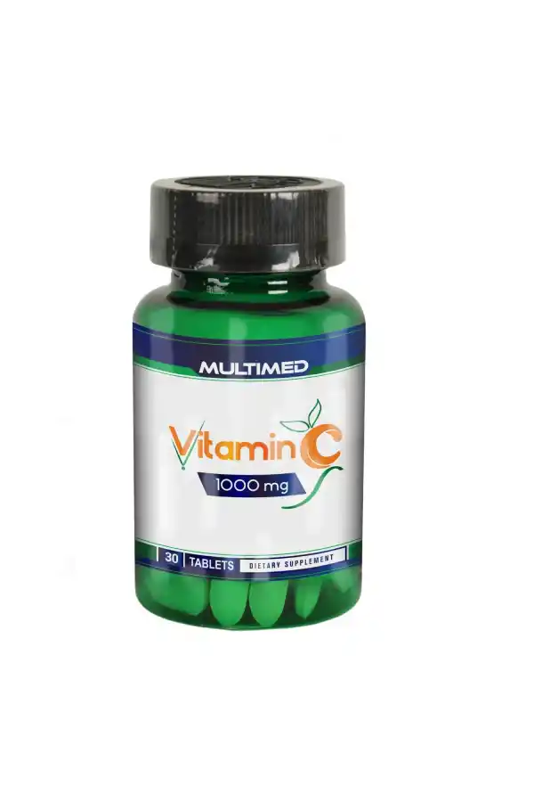 Vitamin C, 1000 Mg, 30 Tablet, Multimed