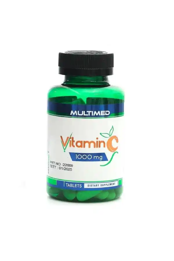 Vitamin C, 1000 Mg, 90 Tablet, Multimed