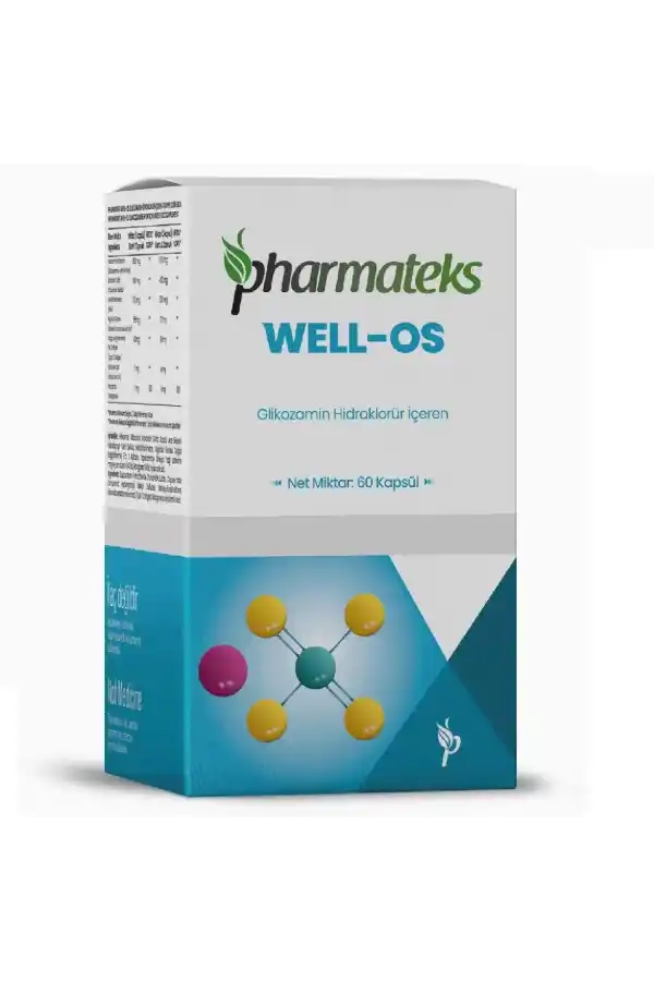 Well-OS Glikozamin Hidroklorür İçeren 60 Kapsül, Pharmateks