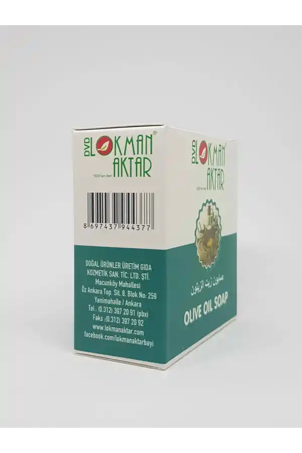 Doğal Zeytinyağı Sabunu 1Adet, Lokman Aktar